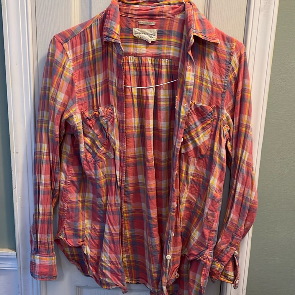 Ralph Lauren, denim and supply button down, size small